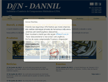 Tablet Screenshot of dannil.com.br